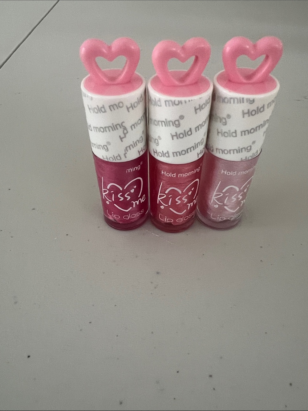 3 pack. Lip Gloss Trio - Pink Shades